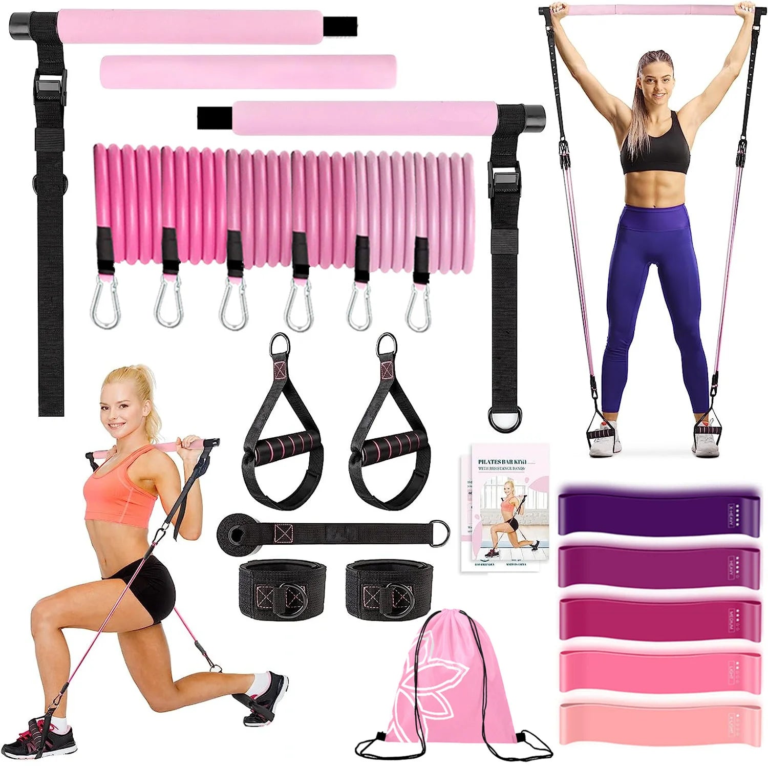 Pilates Resistance Bar Kit