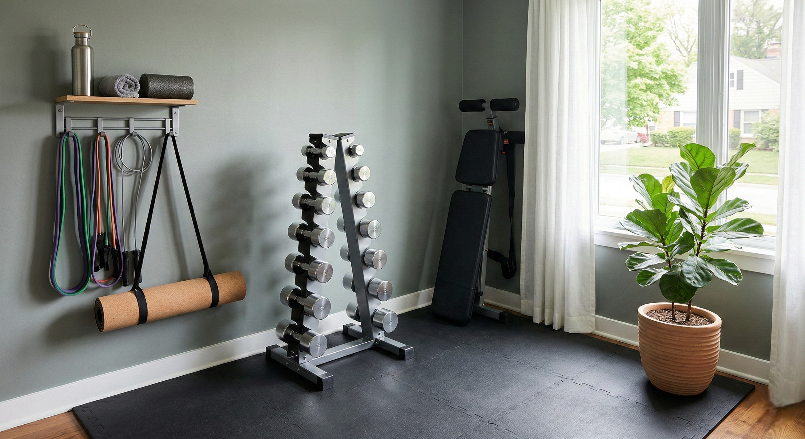 Small Space? Here’s How To Build A Powerful Home Gym