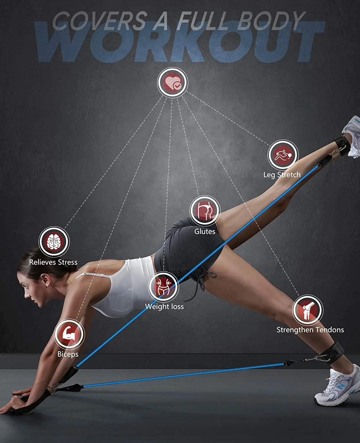 Pilates Resistance Bar Kit