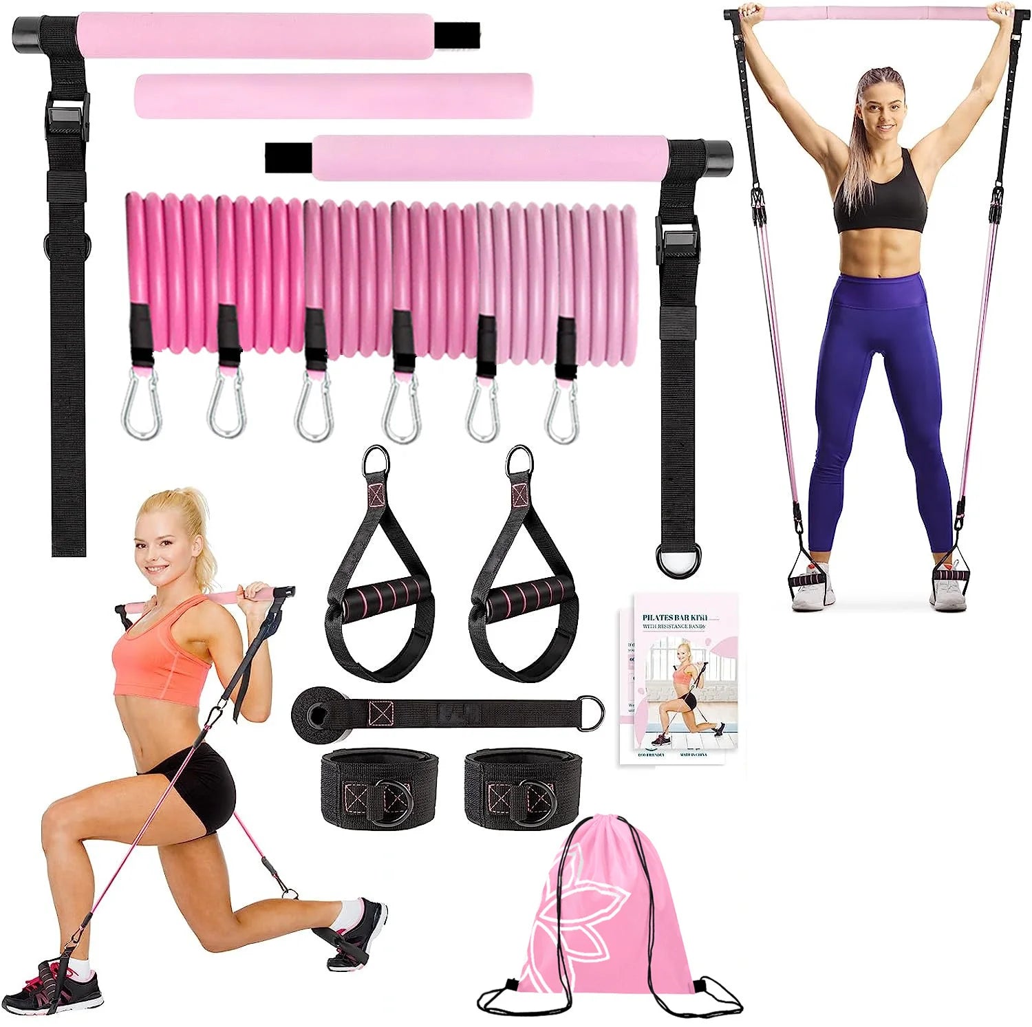 Pilates Resistance Bar Kit